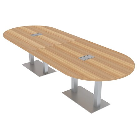 Skutchi Designs 10Ft Racetrack Table with Electric And Data, Square ...
