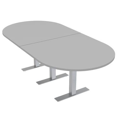 Skutchi Designs 8 Person Conference Room Table with Metal Legs ...