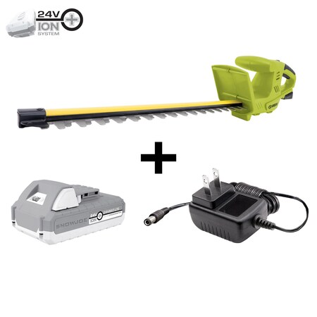 Restored Sun Joe HJ604C-SJB 2-in-1 Cordless Grass Shear + Hedger | 7.2 V (Blue) (Refurbished) – Cadets Gear Restored Sun Joe HJ604C-SJB 2-in-1 Cordless Grass Shear + Hedger | 7.2 V (Blue) (Refurbished) – Cadets Gear