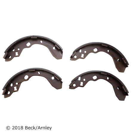 Beck/Arnley Drum Brake Shoe, 081-3150, Rear 081-3150