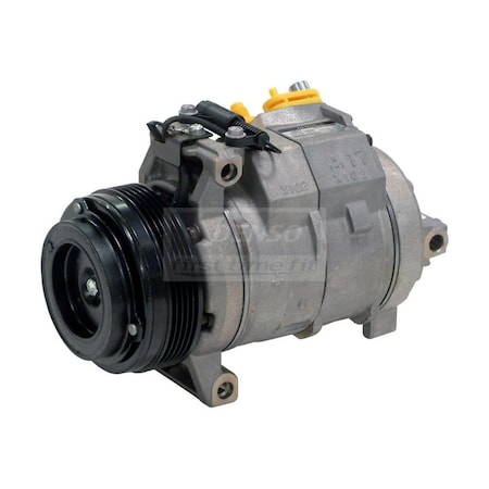 Denso A/C Compressor and Clutch 2001-2002 BMW X5 3.0L, 471-1381 471-1381