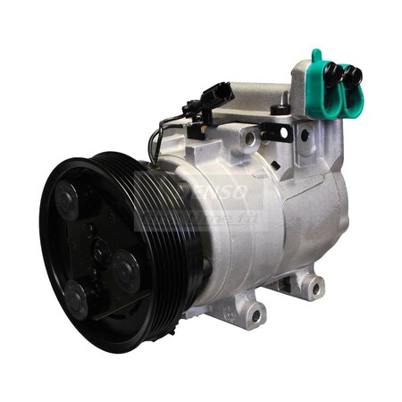 Denso A/C Compressor and Clutch 2003-2008 Hyundai Tiburon, 471-6004 471-6004