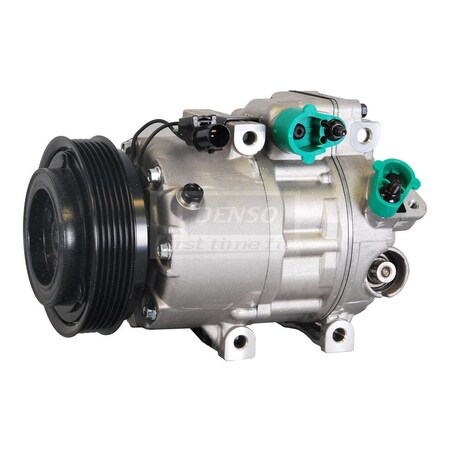 Denso A/C Compressor and Clutch 2010-2012 Hyundai Santa Fe, 471-6042 471-6042