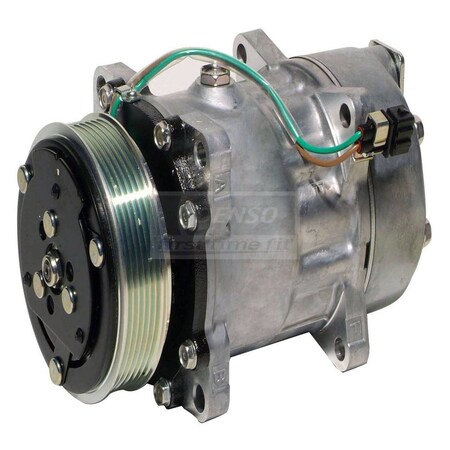 Denso A/C Compressor and Clutch 1993-1995 Volkswagen EuroVan 2.5L, 471-7039 471-7039