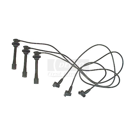 Denso Spark Plug Wire Set, 671-6182 671-6182
