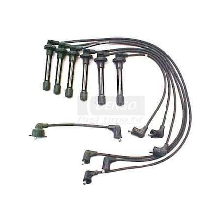 Denso Spark Plug Wire Set, 671-6189 671-6189