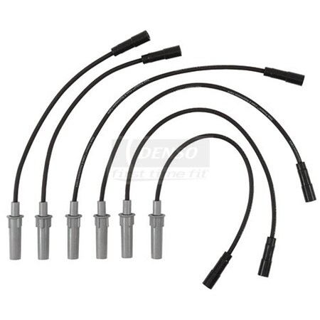 Denso Spark Plug Wire Set, 671-6264 671-6264