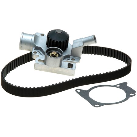 Gates PowerGrip Premium OE Timing Belt Component Kit w/Water Pump, TCKWP194 TCKWP194