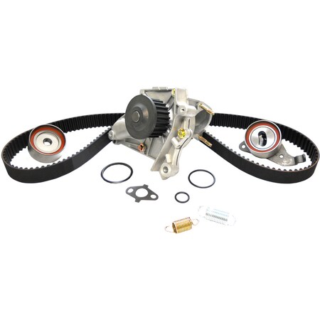 Gates PowerGrip Premium OE Timing Belt Component Kit w/Water Pump, TCKWP199BH TCKWP199BH