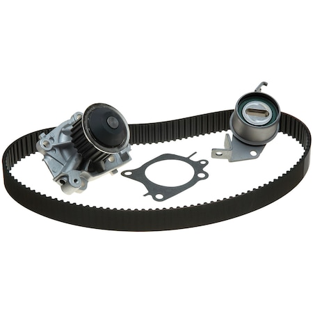Gates PowerGrip Premium OE Timing Belt Component Kit w/Water Pump, TCKWP201A TCKWP201A