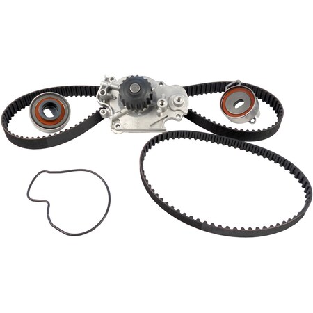 Gates PowerGrip Premium OE Timing Belt Component Kit w/Water Pump, TCKWP216 TCKWP216