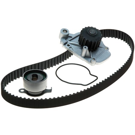 Gates PowerGrip Premium OE Timing Belt Component Kit w/Water Pump, TCKWP223 TCKWP223