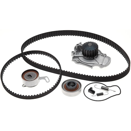 Gates PowerGrip Premium OE Timing Belt Component Kit w/Water Pump, TCKWP244 TCKWP244