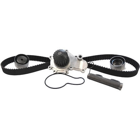 Gates PowerGrip Premium OE Timing Belt Component Kit w/Water Pump, TCKWP246B TCKWP246B