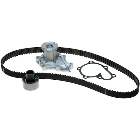 Gates PowerGrip Premium OE Timing Belt Component Kit w/Water Pump, TCKWP249B TCKWP249B