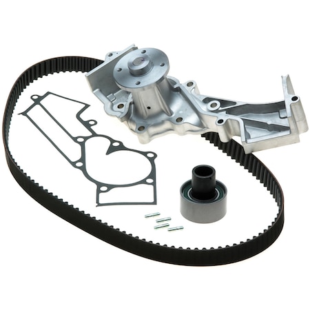 Gates PowerGrip Premium OE Timing Belt Component Kit w/Water Pump, TCKWP249C TCKWP249C