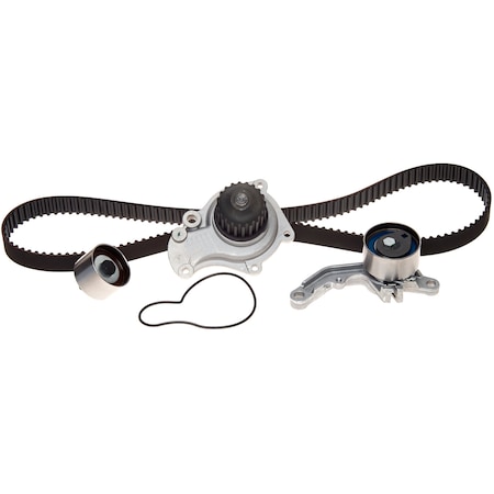 Gates PowerGrip Premium OE Timing Belt Component Kit w/Water Pump, TCKWP265C TCKWP265C