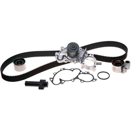Gates PowerGrip Premium OE Timing Belt Component Kit w/Water Pump, TCKWP271B TCKWP271B