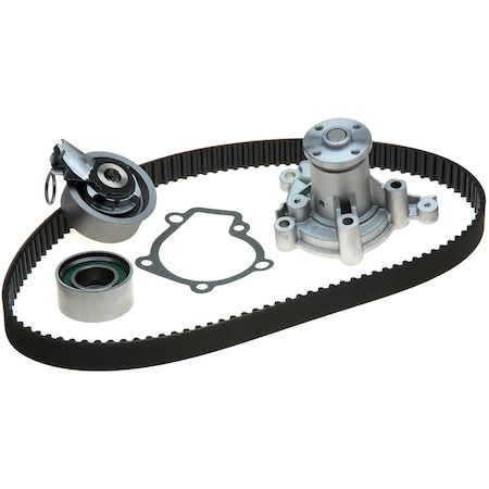 Gates PowerGrip Premium OE Timing Belt Component Kit w/Water Pump, TCKWP284A TCKWP284A