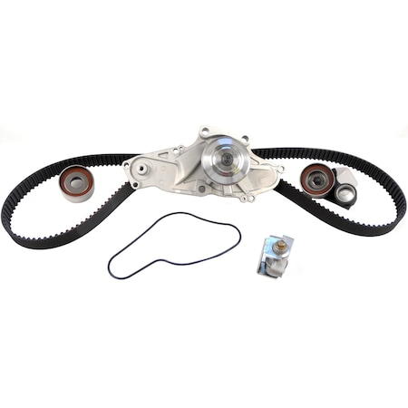 Gates PowerGrip Premium OE Timing Belt Component Kit w/Water Pump, TCKWP286A TCKWP286A