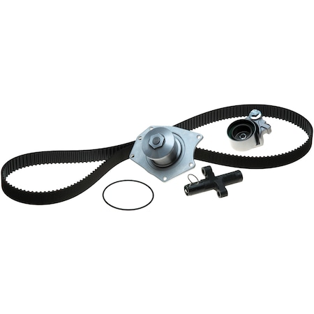 Gates PowerGrip Premium OE Timing Belt Component Kit w/Water Pump, TCKWP295 TCKWP295