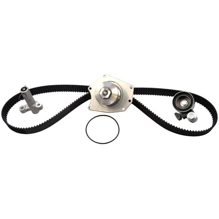 Gates PowerGrip Premium OE Timing Belt Component Kit w/Water Pump, TCKWP295C TCKWP295C