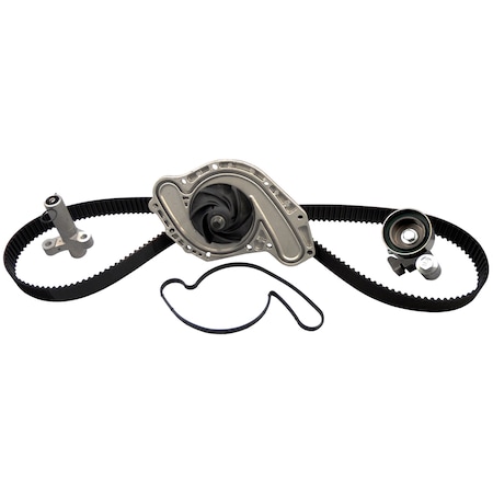 Gates PowerGrip Premium OE Timing Belt Component Kit w/Water Pump, TCKWP295D TCKWP295D