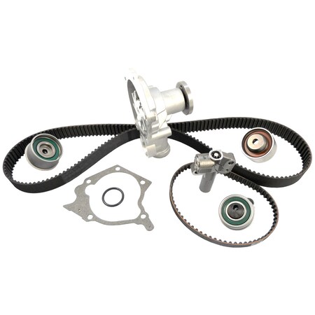 Gates PowerGrip Premium OE Timing Belt Component Kit w/Water Pump, TCKWP313 TCKWP313