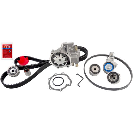 Gates PowerGrip Premium OE Timing Belt Component Kit w/Water Pump, TCKWP328SF TCKWP328SF