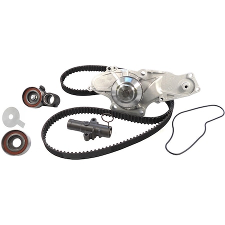 Gates PowerGrip Premium OE Timing Belt Component Kit w/Water Pump, TCKWP329 TCKWP329