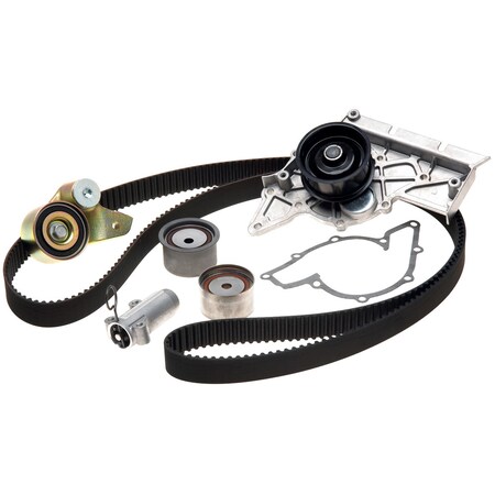 Gates PowerGrip Premium OE Timing Belt Component Kit w/Water Pump, TCKWP330 TCKWP330