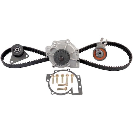 Gates PowerGrip Premium OE Timing Belt Component Kit w/Water Pump, TCKWP331A TCKWP331A