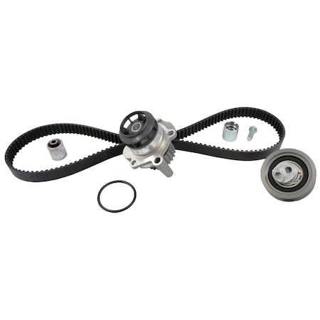 Gates PowerGrip Premium OE Timing Belt Component Kit w/Water Pump, TCKWP334 TCKWP334