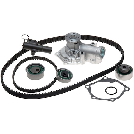 Gates PowerGrip Premium OE Timing Belt Component Kit w/Water Pump, TCKWP340 TCKWP340