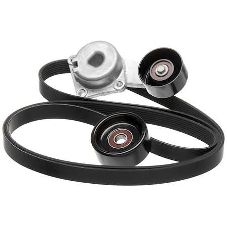 Gates Serpentine Belt Drive Component Kit, 90K-38133A 90K-38133A