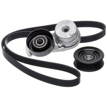 Gates Serpentine Belt Drive Component Kit, 90K-38189A 90K-38189A