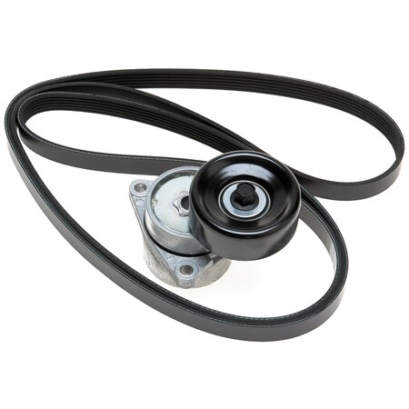 Gates Serpentine Belt Drive Component Kit, 90K-38284A 90K-38284A