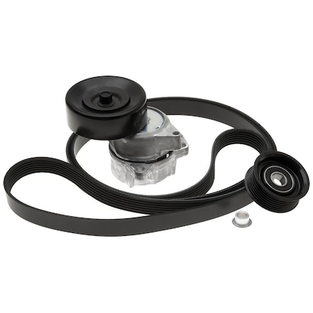 Gates Serpentine Belt Drive Component Kit, 90K-38340 90K-38340