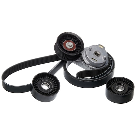 Gates Serpentine Belt Drive Component Kit, 90K-38382 90K-38382