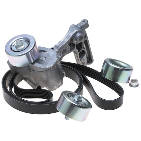 Gates Serpentine Belt Drive Component Kit, 90K-38411 90K-38411