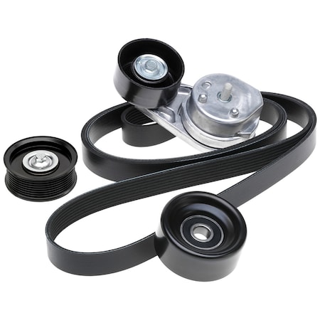Gates Serpentine Belt Drive Component Kit, 90K-39153 90K-39153