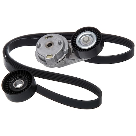 Gates Serpentine Belt Drive Component Kit 2007-2011 Jeep Wrangler, 90K-39269 90K-39269