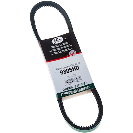 Gates High Capacity V-Belt(Heavy-Duty) - Hub and Alternator, 9305HD 9305HD
