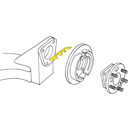 Moog Alignment Shim - Rear, K6660-2 K6660-2