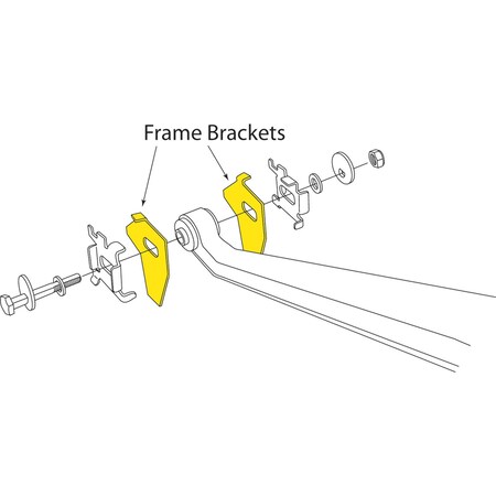 Moog Alignment Caster/camber Kit - Front, K7398 K7398