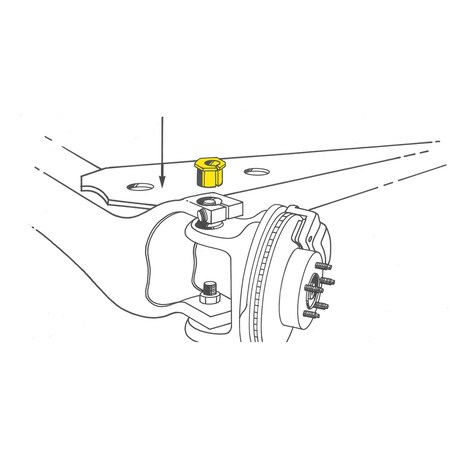 Moog Alignment Caster/Camber Bushing - Front, K8973 K8973