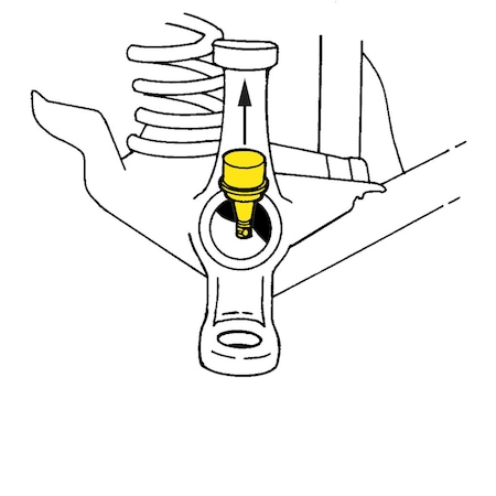 Moog Suspension Ball Joint - Front Upper, K7448 K7448