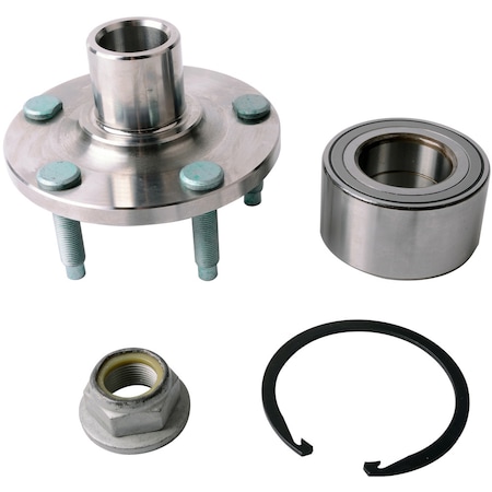 Skf Axle Bearing and Hub Assembly Repair Kit - Front, BR930676K BR930676K