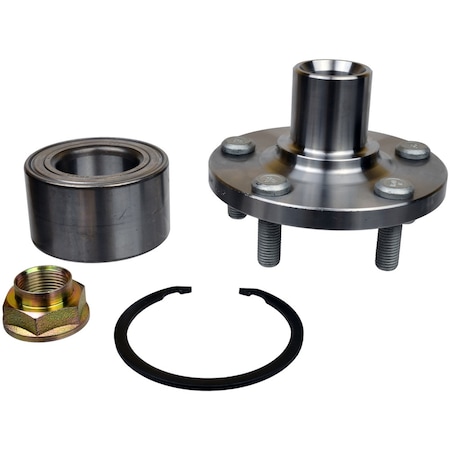 Skf Axle Bearing and Hub Assembly Repair Kit - Front, BR930598K BR930598K