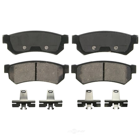 Wagner Brakes QuickStop Disc Brake Pad - Rear, ZD1315 ZD1315